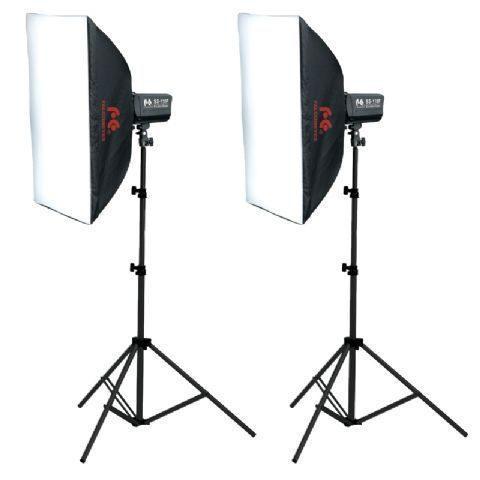 Falcon Eyes Studio Flitsset SSK-2200D - Tweedehands, Audio, Tv en Foto, Overige Audio, Tv en Foto, Gebruikt, Verzenden