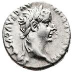 Romeinse Rijk. Tiberius- Tribute Penny, Important, Postzegels en Munten