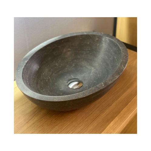 Waskom Casajoy Natuursteen 50x38x13cm Taurus Zwart, Doe-het-zelf en Verbouw, Sanitair, Overige typen, Nieuw, Ophalen of Verzenden