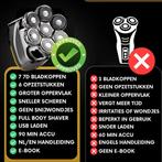 2dekans | 6-in-1 Scheerapparaat Mannen – Trimmer -, Ophalen of Verzenden, Zo goed als nieuw