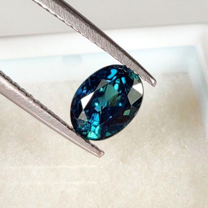 Zonder Minimumprijs Blauw Saffier - 1.38 ct - nternational, Sieraden, Tassen en Uiterlijk, Edelstenen