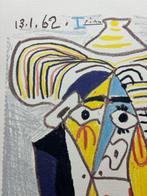 Pablo Picasso (1881-1973) - Homme au chapeau, Antiek en Kunst