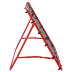 Voetbal kickback rebounder verstelbaar 100×100 cm, Sport en Fitness, Voetbal, Nieuw