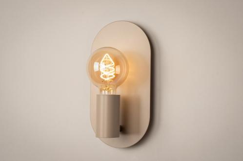 Rietveld Wandlampen - Beige - Metaal, Huis en Inrichting, Lampen | Wandlampen, Verzenden