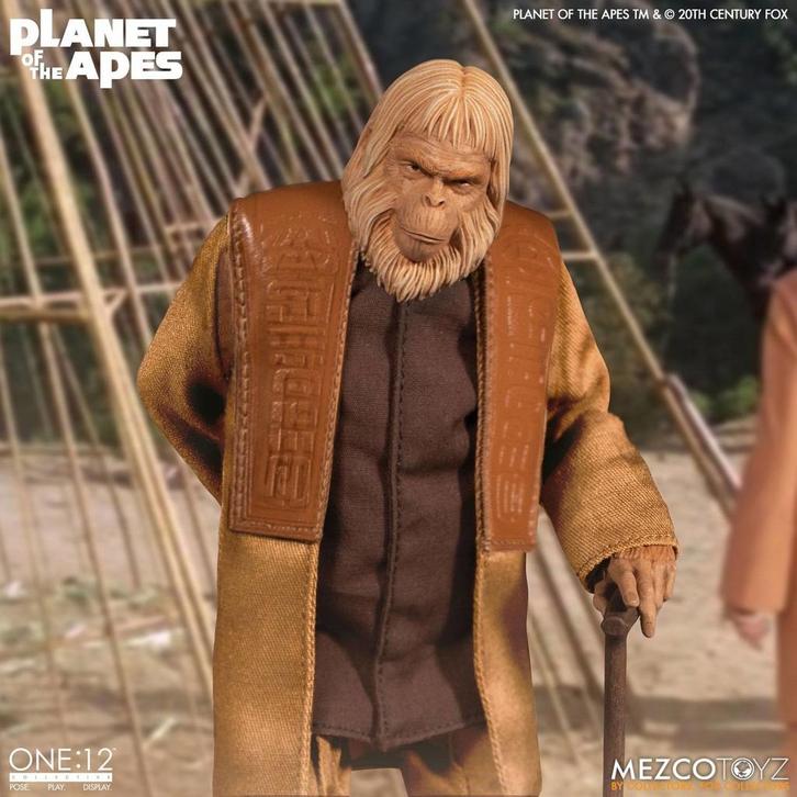 Planet of the Apes Action Figure 1/12 Dr. Zaius 16 cm, Verzamelen, Film en Tv, Nieuw, Ophalen of Verzenden