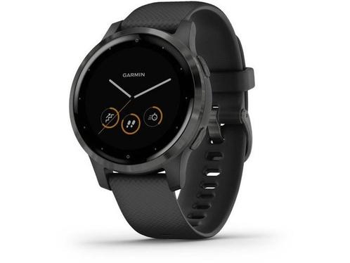 Garmin vívoactive 4s Zwart (Zwart), Huis en Inrichting, Woonaccessoires | Overige, Nieuw, Verzenden