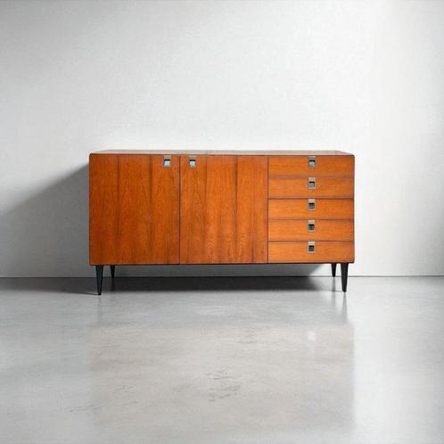 Dressoir - Palissander, fineer - Palette Möbelwerke Wernau, Antiek en Kunst, Kunst | Designobjecten
