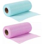 Talen Tools Huishouddoekjes op Rol – 50 Wasbare Doekjes, Huis en Inrichting, Schoonmaakartikelen, Ophalen of Verzenden