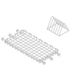 GGM Gastro | Korf voor pannenwasmachine - 615x1150mm |, Verzenden