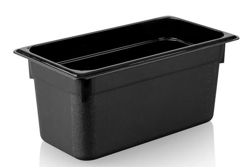 GGM Gastro | Polycarbonaat GN bak 1/4 - Zwart - Diepte 150 |, Zakelijke goederen, Horeca | Food, Verzenden