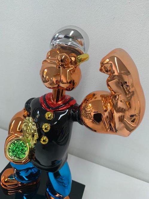 Jeff Koons (after) - Beeld, Popeye - 45 cm - gegalvaniseerde, Huis en Inrichting, Overige Huis en Inrichting