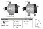 Dynamo / Alternator CITROËN C1 (1.0), Auto-onderdelen, Nieuw, Ophalen of Verzenden