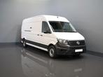 Volkswagen Crafter 35 2.0 TDI 180 pk L4H3 BPM VRIJ! RWD 3.5T, Stof, Gebruikt, Volkswagen, Wit