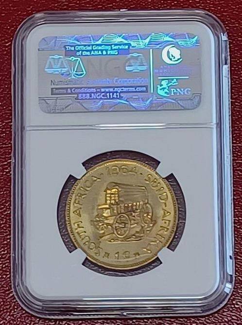 Zuid-Afrika. 1 Cent 1964 - NGC PF653 RARE MINTAGE 16,000, Postzegels en Munten, Munten | Europa | Niet-Euromunten