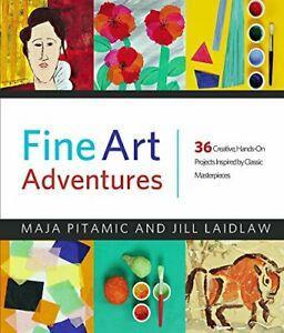 Fine Art Adventures: 36 Creative, Hands-On Proj. Pitamic,, Boeken, Kunst en Cultuur | Beeldend, Zo goed als nieuw, Verzenden