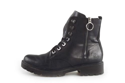 Remonte Veterboots in maat 37 Zwart | 10% extra korting, Kleding | Dames, Schoenen, Zwart, Gedragen, Overige typen, Verzenden