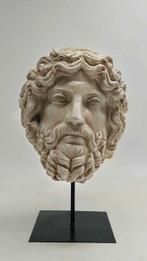 sculptuur, Testa di Zeus - 32 cm - marmerstof