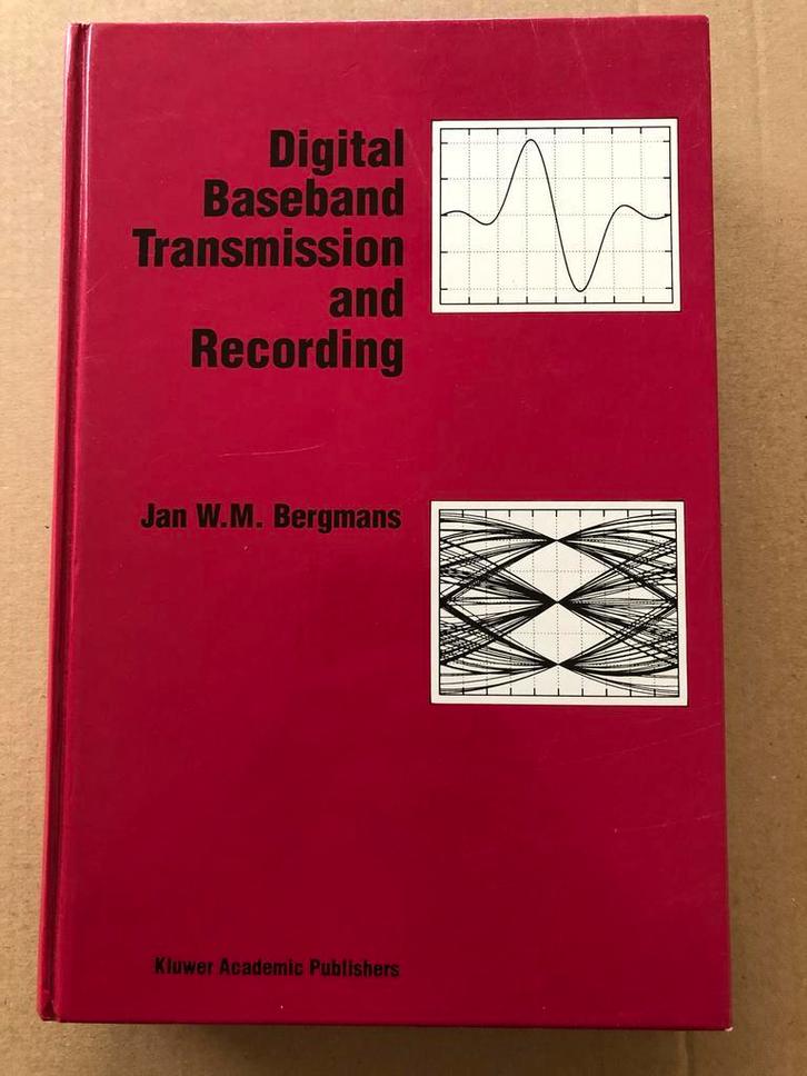 Digital Baseband Transmission and Recording - in nieuwstaat, Boeken, Techniek, Zo goed als nieuw, Ophalen of Verzenden