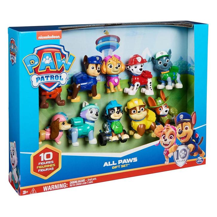 Nieuw PAW Patrol - 10 Figures Gift Pack (Assortment), Kinderen en Baby's, Speelgoed | Actiefiguren, Ophalen of Verzenden