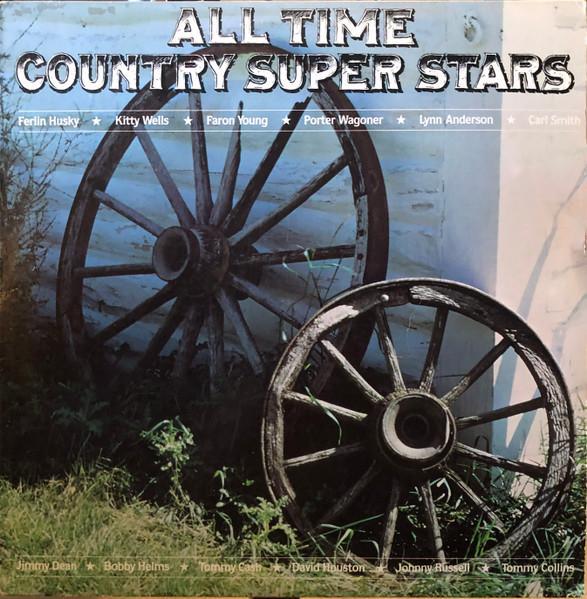 LP gebruikt - Various - All Time Country Super Stars (U.S..., Cd's en Dvd's, Vinyl | Country en Western, Zo goed als nieuw, Verzenden
