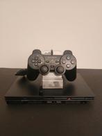 Zwarte Slim Playstation 2 (SCPH-77004) + Orginele Controller, Spelcomputers en Games, Spelcomputers | Sony PlayStation 2, Ophalen of Verzenden