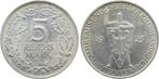 Duitsland 5 Reichsmark Rheinlande 1925 A J 322 praegefris..., Postzegels en Munten, Verzenden