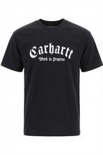 Carhartt T-shirt in maat L Zwart, Kleding | Heren, Verzenden, Zo goed als nieuw, Zwart, Carhartt
