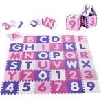 Puzzle mat 1cm dik foam Letters 1.89x1.89 mtr, Verzenden, Nieuw