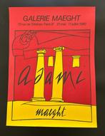 Valerio Adami - Lithographic Poster - Galerie Maeght - 1980