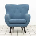 Lichtblauwe Wingback Fauteuil, Huis en Inrichting, Fauteuils, Ophalen of Verzenden, Nieuw