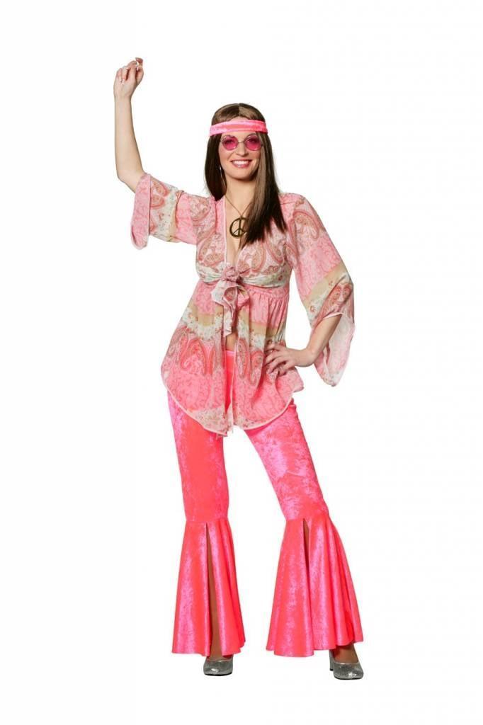 Flower Power pak dames elite, Kleding | Dames, Carnavalskleding en Feestkleding, Nieuw, Ophalen of Verzenden