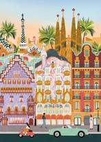 Pieces & Peace puzzel Barcelona - 1 van €24,99 voor €19,99, Ophalen of Verzenden, Nieuw