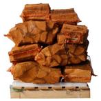 15 zakken overgedroogd essen haardhout 30-33 cm à 20 liter, Minder dan 3 m³, Ophalen of Verzenden, Blokken