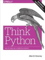 Think Python 9781491939369, Boeken, Zo goed als nieuw, Verzenden