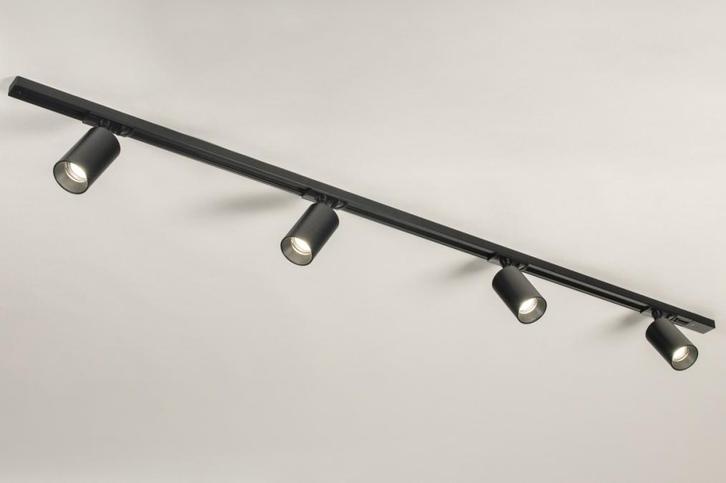 Rietveld Spots - Zwart - Metaal, Huis en Inrichting, Lampen | Hanglampen, Verzenden