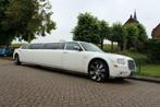 Witte limo huren,  limousine huren, limousine verhuur, limo, Met chauffeur, Personenauto