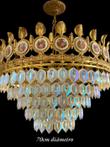 Prachtige grote antieke plafondlamp - Elizabethaanse stijl