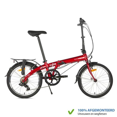 Dahon Vouwfiets Vybe D7 Mars Rood, Fietsen en Brommers, Fietsen | Vouwfietsen, Nieuw