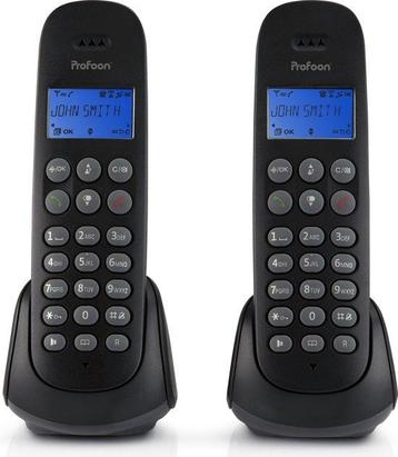 Profoon PDX-320 DECT telefoon - 2 handposten - Telefoonboek beschikbaar voor biedingen