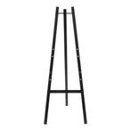 Ezel voor krijtbord | Zwart | 165x60x63cm, Verzenden, Nieuw in verpakking
