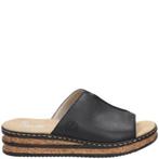 Rieker Antistress slippers voor dames in het Zwart, Slippers, Verzenden, Zwart, Nieuw