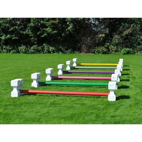 20 cavaletti blokken groot met 10 springbalken 3 meter met.., Dieren en Toebehoren, Paarden en Pony's | Overige Paardenspullen
