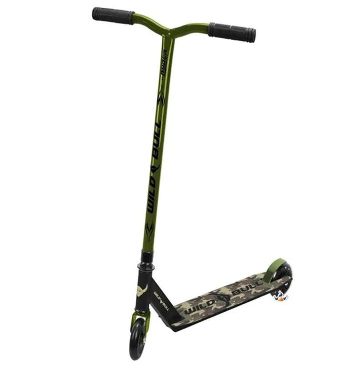 Ryder Stuntstep Wild Bull Camouflage Green (Stuntsteps), Fietsen en Brommers, Steps, Nieuw, Ophalen of Verzenden