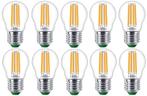 10 stuks Philips LED Kogellamp E27 2.3W 485lm 2700K Helde..., Ophalen of Verzenden, Nieuw