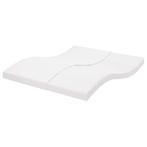 vidaXL Schuimmatras 7 zones hardheid 20 ILD 180x210 cm wit, Verzenden, Nieuw