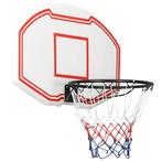 vidaXL Basketbalbord 90x60x2 cm polyetheen wit, Verzenden, Nieuw
