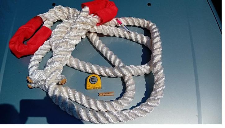 Sleepkabel kinetisch 30 ton rektouw sleeptouw, Zakelijke goederen, Agrarisch | Werktuigen, Akkerbouw, Bollenteelt, Boomteelt, Fruitteelt