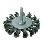 Silverline Staalborstel wiel - getordeerd draad - Ø 75 mm.., Doe-het-zelf en Verbouw, Gereedschap | Slijpmachines, Ophalen of Verzenden