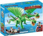 Playmobil Dragons Morrie & Schorrie Met Burp & Braak - 9458, Verzenden, Nieuw