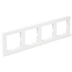 Afdekraam | Q-link | S-Line (4-voudig, Wit), Verzenden, Nieuw